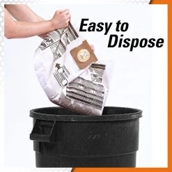 High-Eff. Size B Dust Collection Bags for 5-8 Gal. Shop-Vac Branded Vacs, 5-10 Gal. RIDGID Vacs, except HD0600 (2-Pack) 8 High-Eff. Size B Dust Collection Bags for 5-8 Gal. Shop-Vac Branded Vacs, 5-10 Gal. RIDGID Vacs, except HD0600 (2-Pack) -Appliance Parts Pros Shop ridgid shop vacuum attachments vf3503 77 1000