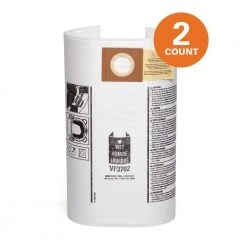 Premium Size A Wet or Dry Dust and Debris Bags for Select 12 to 16 Gallon RIDGID Wet/Dry Shop Vacuums (2-Pack)