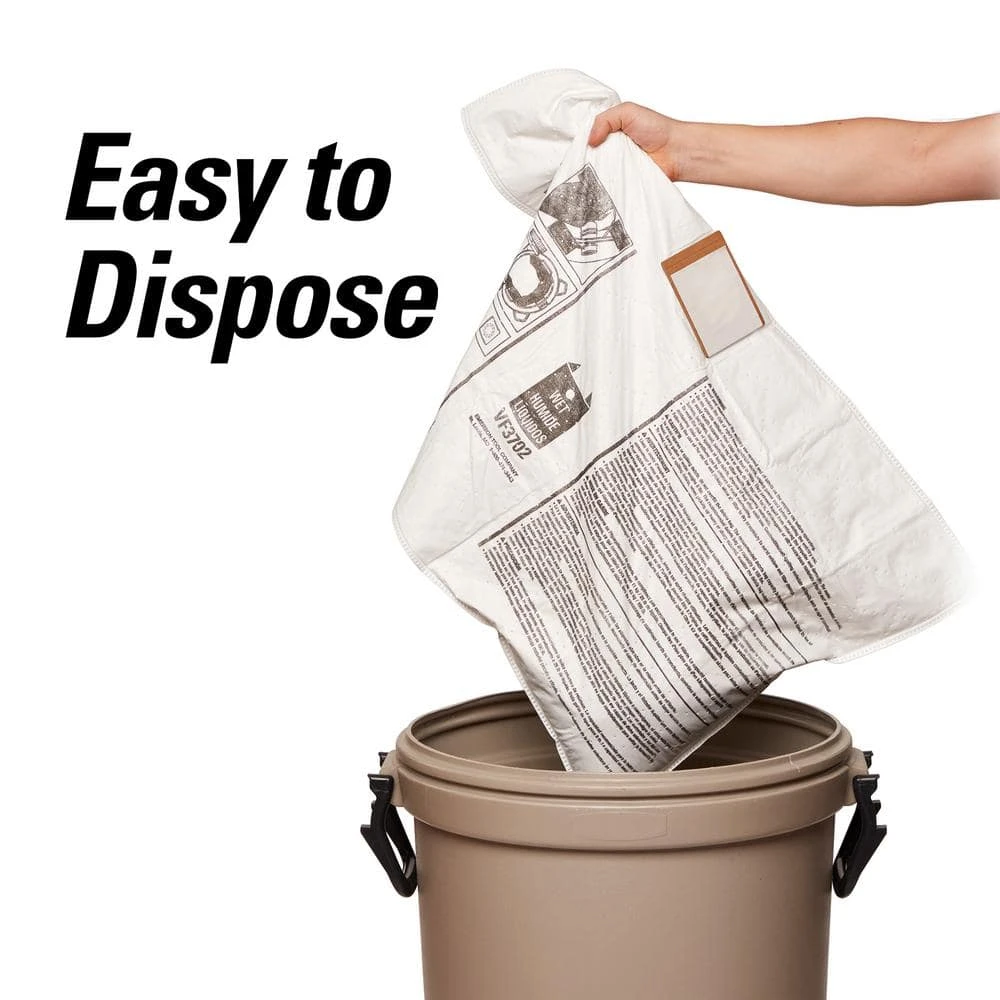 Premium Size A Wet or Dry Dust and Debris Bags for Select 12 to 16 Gallon RIDGID Wet/Dry Shop Vacuums (2-Pack) Premium Size A Wet or Dry Dust and Debris Bags for Select 12 to 16 Gallon RIDGID Wet/Dry Shop Vacuums (2-Pack) -Appliance Parts Pros Shop ridgid shop vacuum attachments vf3702 66 1000