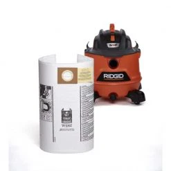 Premium Size A Wet or Dry Dust and Debris Bags for Select 12 to 16 Gallon RIDGID Wet/Dry Shop Vacuums (2-Pack) 8 Premium Size A Wet or Dry Dust and Debris Bags for Select 12 to 16 Gallon RIDGID Wet/Dry Shop Vacuums (2-Pack) -Appliance Parts Pros Shop ridgid shop vacuum attachments vf3702 c3 1000