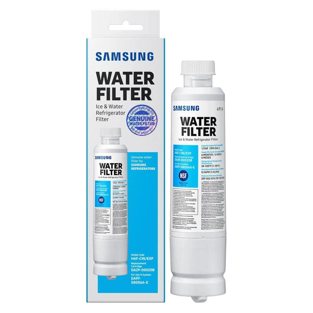 Genuine HAF-CIN/EXP Water Filter for Samsung Refrigerators Genuine HAF-CIN/EXP Water Filter for Samsung Refrigerators -Appliance Parts Pros Shop samsung refrigerator water filters haf cins a0 1000