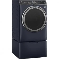 16 in. Sapphire Blue Laundry Pedestal with Storage Drawer -Appliance Parts Pros Shop sapphire blue ge washer and dryer pedestals gfp1528pnrs 4f 1000