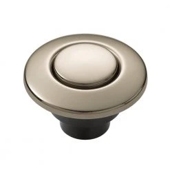MOEN Garbage Disposal Air Switch Controller Button in Satin Nickel