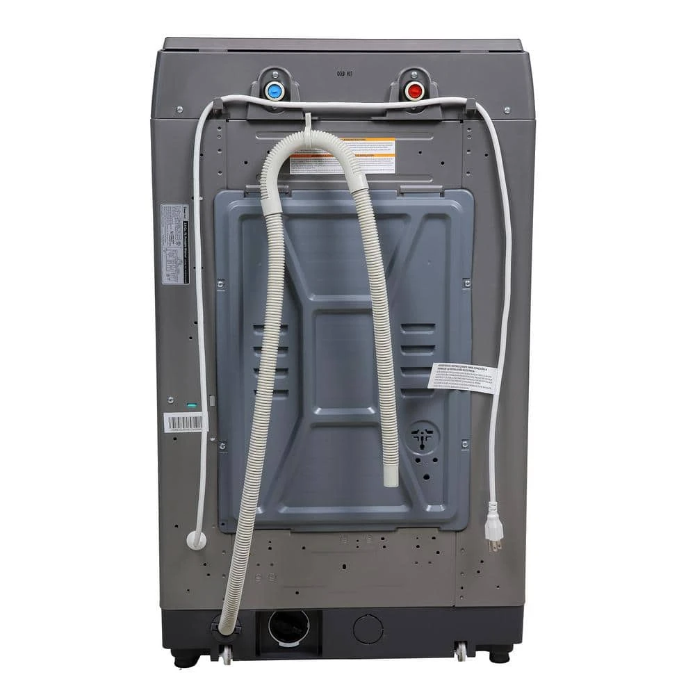 2.0 cu. ft. Portable Top Load Washer with Stainless Steel Drum in Silver Magic Chef 2.0 cu. ft. Portable Top Load Washer with Stainless Steel Drum in Silver -Appliance Parts Pros Shop silver magic chef portable washing machines mcstcw20s5 31 1000