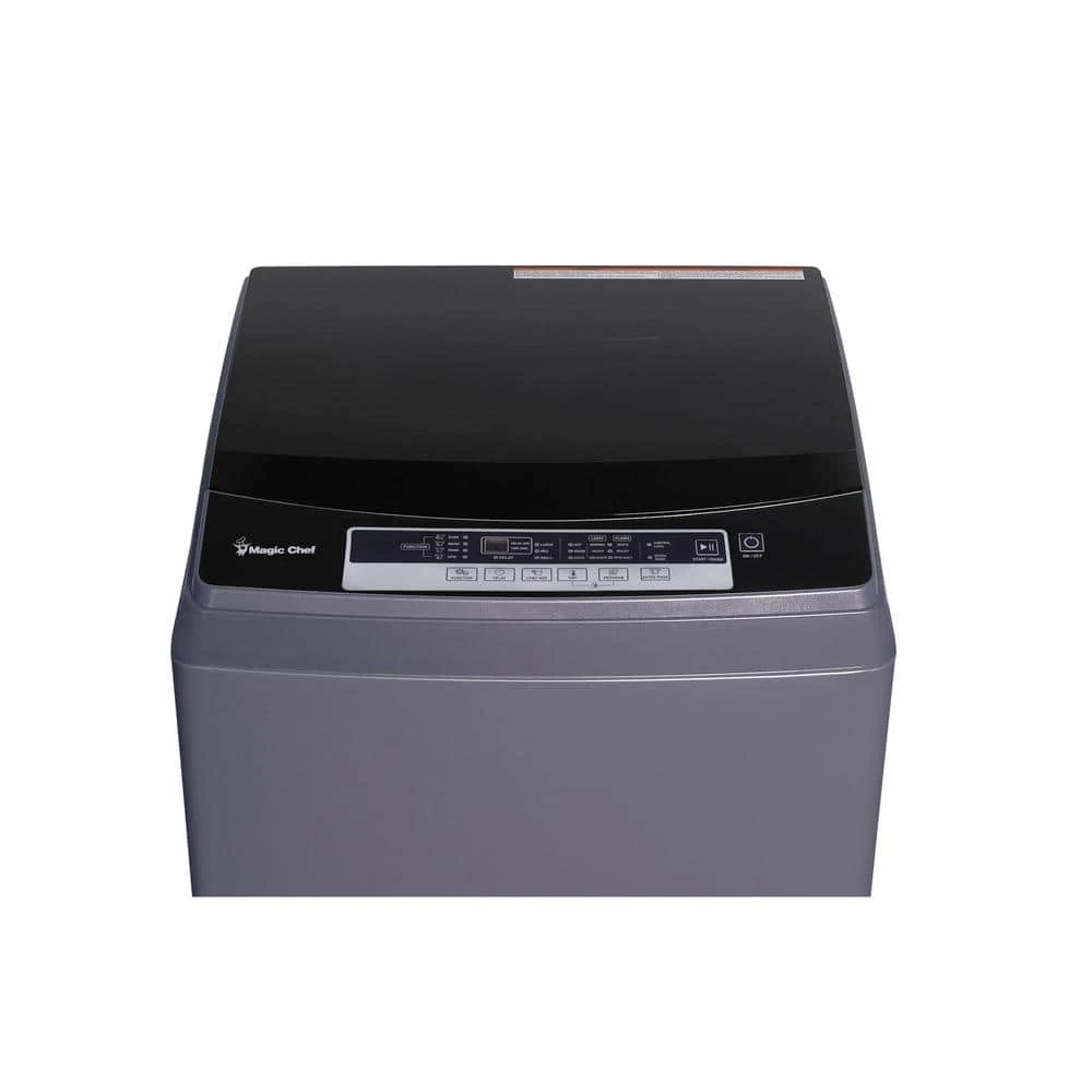 2.0 cu. ft. Portable Top Load Washer with Stainless Steel Drum in Silver Magic Chef 2.0 cu. ft. Portable Top Load Washer with Stainless Steel Drum in Silver -Appliance Parts Pros Shop silver magic chef portable washing machines mcstcw20s5 e1 1000