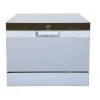 SPT 21 in. Silver Portable Countertop 120-Volt Dishwasher with 7 Cycles with 6 Place Settings Capacity 1 SPT 21 in. Silver Portable Countertop 120-Volt Dishwasher with 7 Cycles with 6 Place Settings Capacity -Appliance Parts Pros Shop silver spt countertop dishwashers sd 2224dsb 64 1000