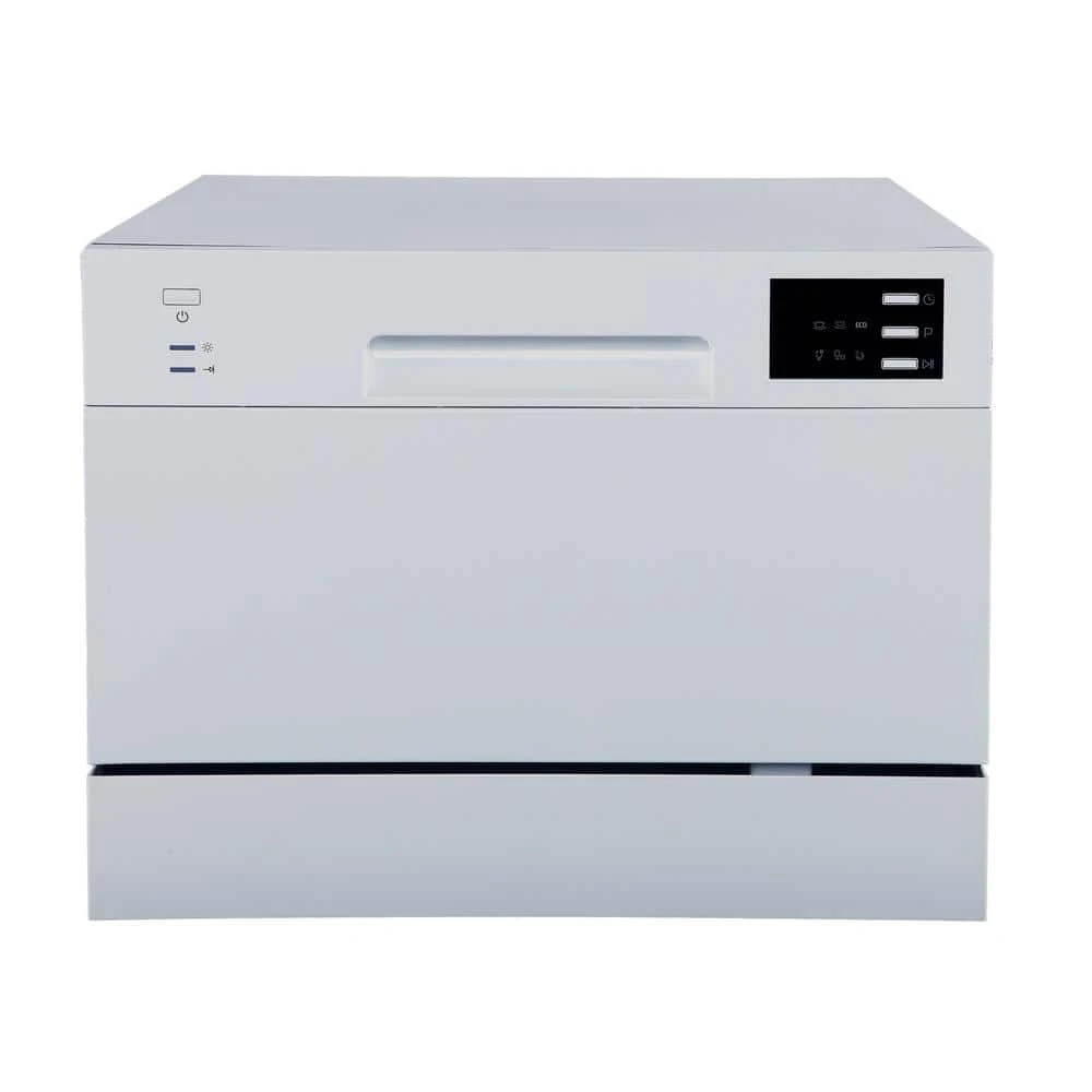 21 in. Silver Digital Countertop 120-Volt Dishwasher with 6-Cycles with 6-Place Settings Capacity SPT 21 in. Silver Digital Countertop 120-Volt Dishwasher with 6-Cycles with 6-Place Settings Capacity -Appliance Parts Pros Shop silver spt countertop dishwashers sd 2225dsa 64 1000