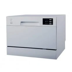 SPT 21 in. Silver Digital Countertop 120-Volt Dishwasher with 6-Cycles with 6-Place Settings Capacity 5 SPT 21 in. Silver Digital Countertop 120-Volt Dishwasher with 6-Cycles with 6-Place Settings Capacity -Appliance Parts Pros Shop silver spt countertop dishwashers sd 2225dsa c3 1000