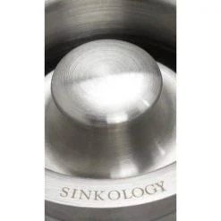 SINKOLOGY SinkSense Kitchen Sink Disposal Flange with Stopper in Stainless Steel 5 SINKOLOGY SinkSense Kitchen Sink Disposal Flange with Stopper in Stainless Steel -Appliance Parts Pros Shop stainless sinkology garbage disposal parts td35 03 4f 1000