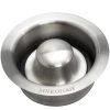 SINKOLOGY SinkSense Kitchen Sink Disposal Flange with Stopper in Stainless Steel -Appliance Parts Pros Shop stainless sinkology garbage disposal parts td35 03 64 1000