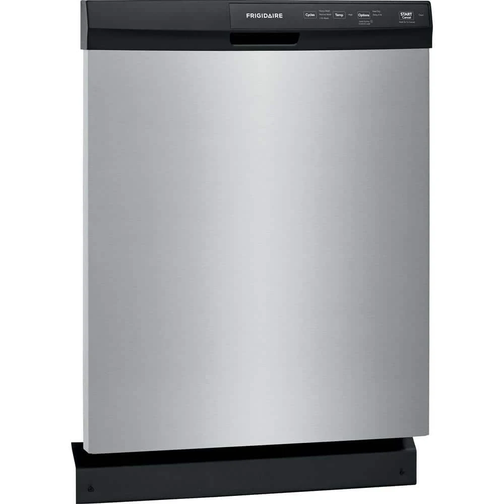 24 in. Stainless Steel Front Control Built-In Tall Tub Dishwasher, 55 dBA Frigidaire 24 in. Stainless Steel Front Control Built-In Tall Tub Dishwasher, 55 dBA -Appliance Parts Pros Shop stainless steel frigidaire built in dishwashers ffcd2413us 1f 1000