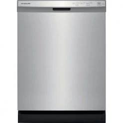 Frigidaire 24 in. Stainless Steel Front Control Built-In Tall Tub Dishwasher, 55 dBA