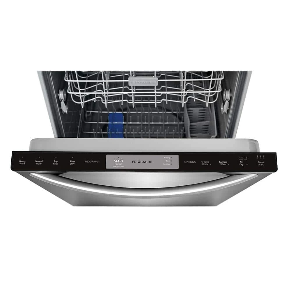 24 in. Stainless Steel Top Control Built-In Tall Tub Dishwasher, ENERGY STAR, 54 dBA Frigidaire 24 in. Stainless Steel Top Control Built-In Tall Tub Dishwasher, ENERGY STAR, 54 dBA -Appliance Parts Pros Shop stainless steel frigidaire built in dishwashers ffid2426ts c3 1000