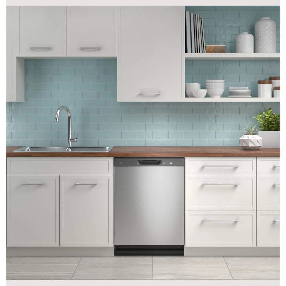24 in. Stainless Steel Front Control Built-In Tall Tub Dishwasher with 60 dBA GE 24 in. Stainless Steel Front Control Built-In Tall Tub Dishwasher with 60 dBA -Appliance Parts Pros Shop stainless steel ge built in dishwashers gdf450psrss 31 1000
