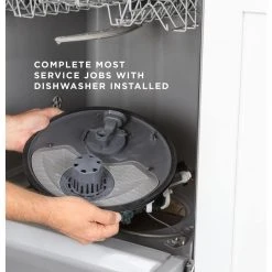GE 24 in. Stainless Steel Front Control Built-In Tall Tub Dishwasher with 60 dBA 4 GE 24 in. Stainless Steel Front Control Built-In Tall Tub Dishwasher with 60 dBA -Appliance Parts Pros Shop stainless steel ge built in dishwashers gdf450psrss 40 1000