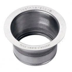 Extended Kitchen Sink Flange & SilverSaver Sink Stopper for InSinkErator Garbage Disposals in Stainless Steel 4 Extended Kitchen Sink Flange & SilverSaver Sink Stopper for InSinkErator Garbage Disposals in Stainless Steel -Appliance Parts Pros Shop stainless steel insinkerator garbage disposal parts flg sslg stp ds c3 1000