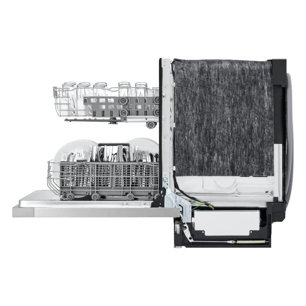 24 in. in Stainless Steel Front Control Dishwasher with NeveRust Stainless Steel Tub and Dynamic Dry LG Electronics 24 in. in Stainless Steel Front Control Dishwasher with NeveRust Stainless Steel Tub and Dynamic Dry -Appliance Parts Pros Shop stainless steel lg electronics built in dishwashers ldfn3432t 4f 1000