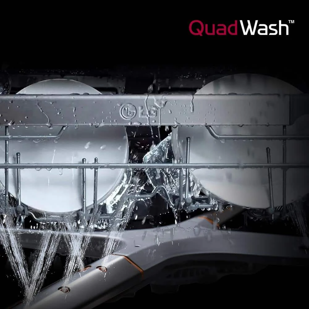 24 in. in Stainless Steel Front Control Dishwasher with NeveRust Stainless Steel Tub and Dynamic Dry LG Electronics 24 in. in Stainless Steel Front Control Dishwasher with NeveRust Stainless Steel Tub and Dynamic Dry -Appliance Parts Pros Shop stainless steel lg electronics built in dishwashers ldfn3432t 66 1000