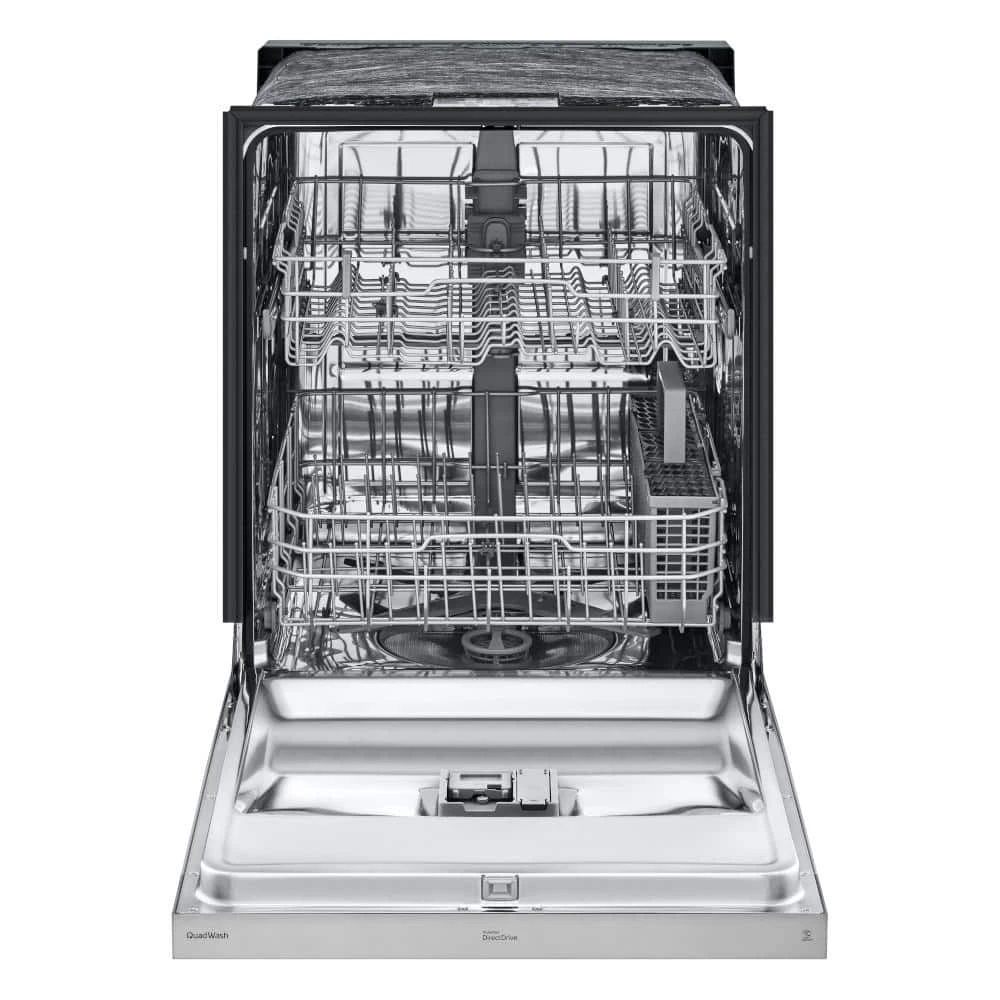 24 in. in Stainless Steel Front Control Dishwasher with NeveRust Stainless Steel Tub and Dynamic Dry LG Electronics 24 in. in Stainless Steel Front Control Dishwasher with NeveRust Stainless Steel Tub and Dynamic Dry -Appliance Parts Pros Shop stainless steel lg electronics built in dishwashers ldfn3432t 77 1000