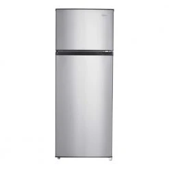 Vissani 7.1 cu. ft. Top Freezer Refrigerator in Stainless Steel Look 5 Vissani 7.1 cu. ft. Top Freezer Refrigerator in Stainless Steel Look -Appliance Parts Pros Shop stainless steel look vissani top freezer refrigerators mdff7ss 1d 1000