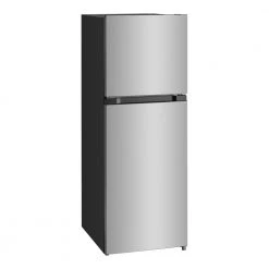Vissani 10.1 cu. ft. Top Freezer Refrigerator in Stainless Steel Look -Appliance Parts Pros Shop stainless steel look vissani top freezer refrigerators mdtf10ss c3 1000