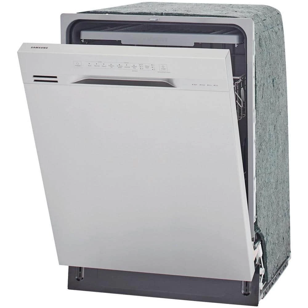 24 in. Front Control Dishwasher in Stainless Steel with 3rd Rack, 51 dBA Samsung 24 in. Front Control Dishwasher in Stainless Steel with 3rd Rack, 51 dBA -Appliance Parts Pros Shop stainless steel samsung built in dishwashers dw80n3030us 44 1000