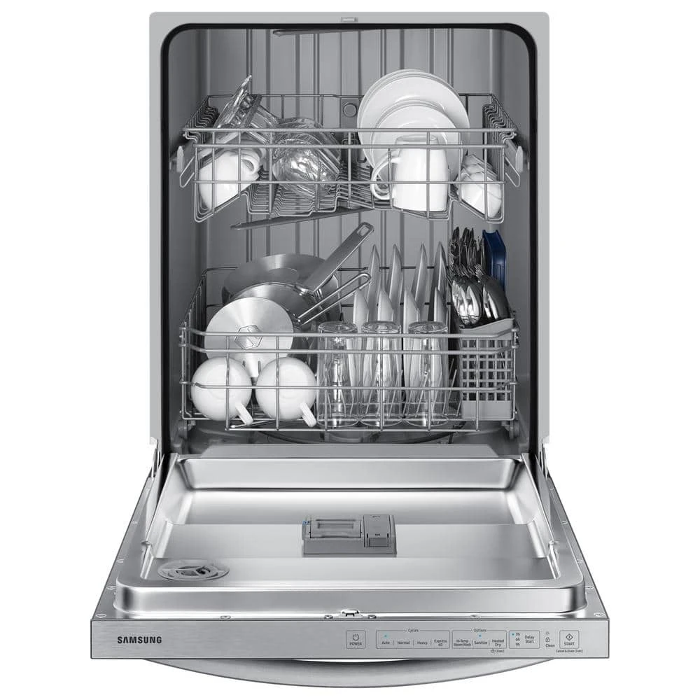 24 in. Top Control Tall Tub Dishwasher in Stainless Steel with Stainless Steel Interior Door, 55 dBA Samsung 24 in. Top Control Tall Tub Dishwasher in Stainless Steel with Stainless Steel Interior Door, 55 dBA -Appliance Parts Pros Shop stainless steel samsung built in dishwashers dw80r2031us 40 1000