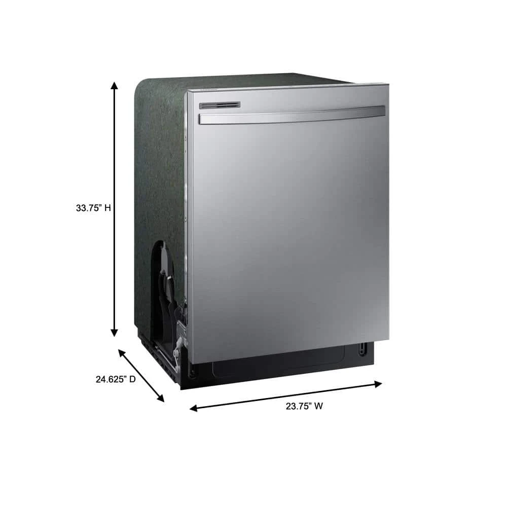 24 in. Top Control Tall Tub Dishwasher in Stainless Steel with Stainless Steel Interior Door, 55 dBA Samsung 24 in. Top Control Tall Tub Dishwasher in Stainless Steel with Stainless Steel Interior Door, 55 dBA -Appliance Parts Pros Shop stainless steel samsung built in dishwashers dw80r2031us a0 1000