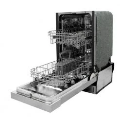 SPT 18 in. in Stainless Steel Front Control Smart Dishwasher 120-Volt Stainless Steel Tub -Appliance Parts Pros Shop stainless steel spt built in dishwashers sd 9254ssa 1f 1000
