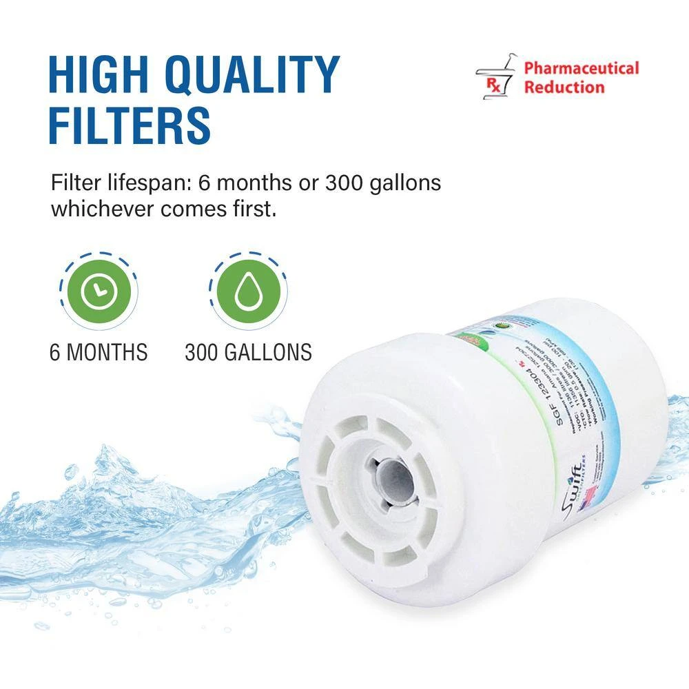 Replacement Water Filter for Amana 12527304 Swift Green Filters Replacement Water Filter for Amana 12527304 -Appliance Parts Pros Shop swift green filters refrigerator water filters sgf 123304 rx 76 1000 1