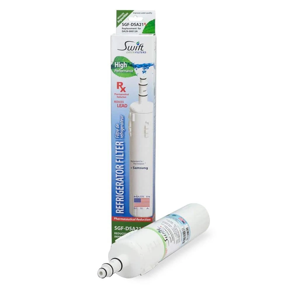 Replacement Water Filter for Samsung DA29-00012A Swift Green Filters Replacement Water Filter for Samsung DA29-00012A -Appliance Parts Pros Shop swift green filters refrigerator water filters sgf dsa21 rx 64 1000 1