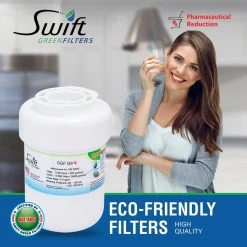 Swift Green Filters Replacement Water Filter for GE MWF Fits Amana (2-Pack) -Appliance Parts Pros Shop swift green filters refrigerator water filters sgf g9 rx 1f 1000 1