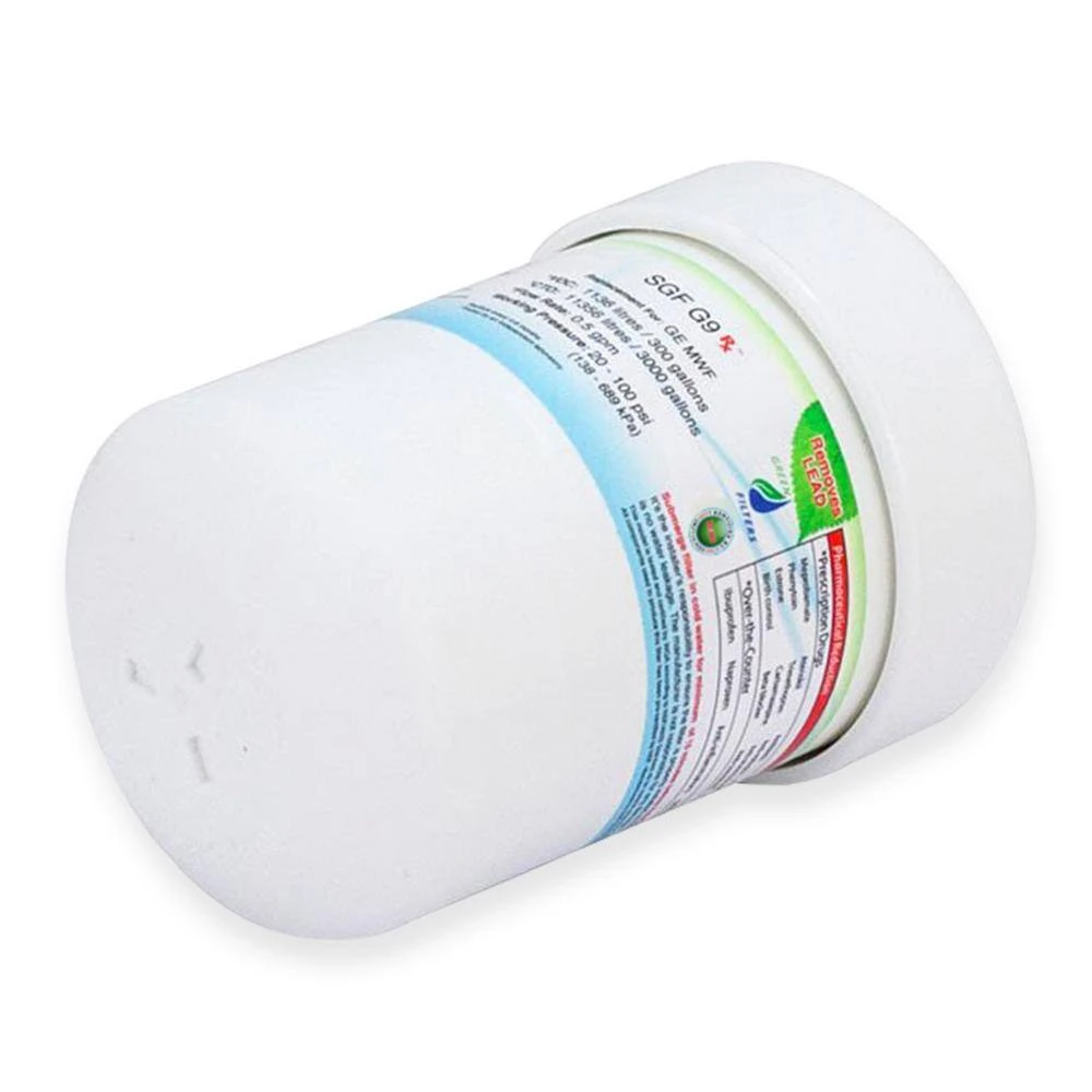 Replacement Water Filter for GE MWF (3-Pack) Swift Green Filters Replacement Water Filter for GE MWF (3-Pack) -Appliance Parts Pros Shop swift green filters refrigerator water filters sgf g9 rx 4f 1000