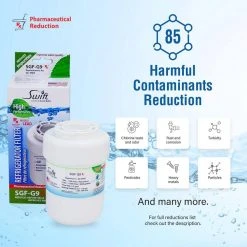 Swift Green Filters Replacement Water Filter for GE MWF (3-Pack) 9 Swift Green Filters Replacement Water Filter for GE MWF (3-Pack) -Appliance Parts Pros Shop swift green filters refrigerator water filters sgf g9 rx fa 1000