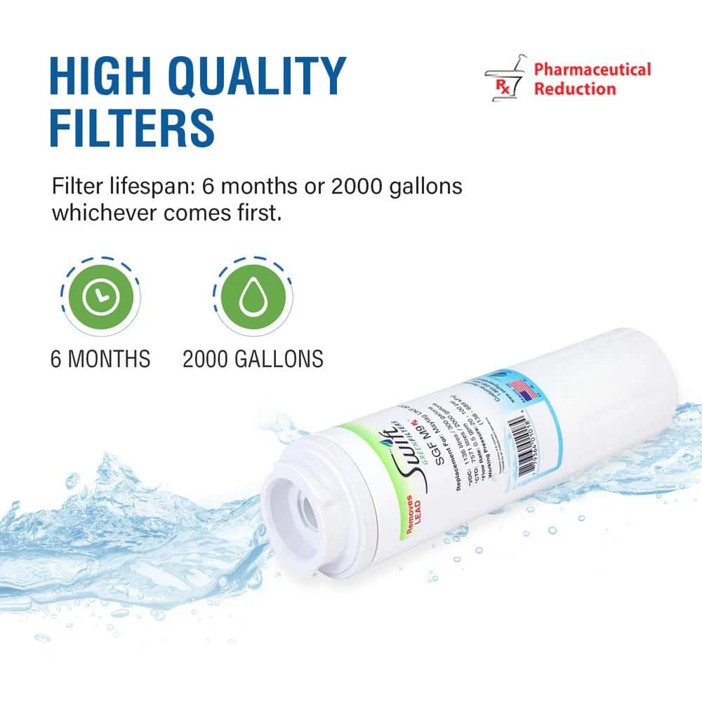 Replacement Water Filter for Maytag UKF-8001 (2-Pack) Swift Green Filters Replacement Water Filter for Maytag UKF-8001 (2-Pack) -Appliance Parts Pros Shop swift green filters refrigerator water filters sgf m9 rx fa 1000 1