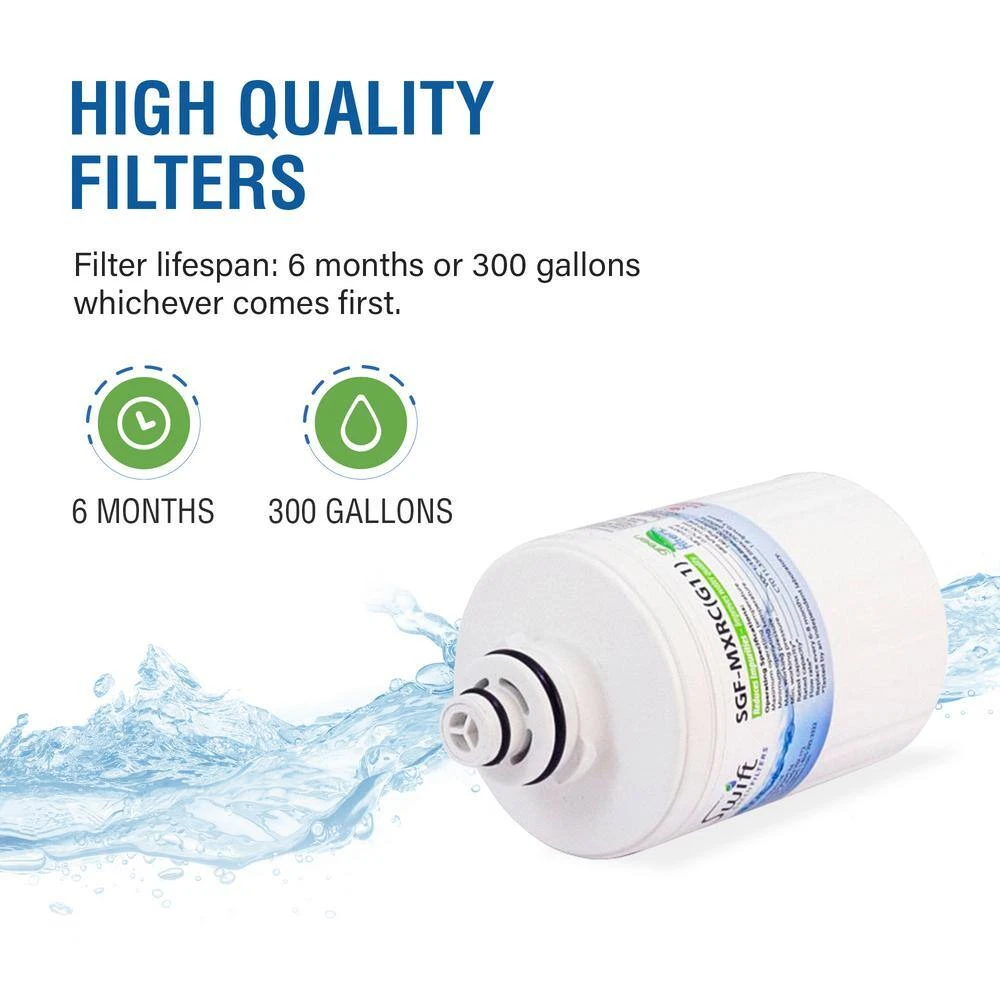 Replacement Water Filter for GE MXRC Swift Green Filters Replacement Water Filter for GE MXRC -Appliance Parts Pros Shop swift green filters refrigerator water filters sgf mxrc rx 4f 1000 2