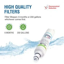 Swift Green Filters Replacement Water Filter for Whirlpool 4396701 5 Swift Green Filters Replacement Water Filter for Whirlpool 4396701 -Appliance Parts Pros Shop swift green filters refrigerator water filters sgf w10 rx 1f 1000