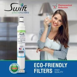 Swift Green Filters Replacement Water Filter for Whirlpool 4396701 4 Swift Green Filters Replacement Water Filter for Whirlpool 4396701 -Appliance Parts Pros Shop swift green filters refrigerator water filters sgf w10 rx 4f 1000