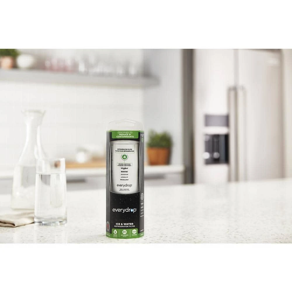 EveryDrop Ice and Refrigerator Water Filter-4 Whirlpool EveryDrop Ice and Refrigerator Water Filter-4 -Appliance Parts Pros Shop whirlpool refrigerator water filters edr4rxd1 31 1000