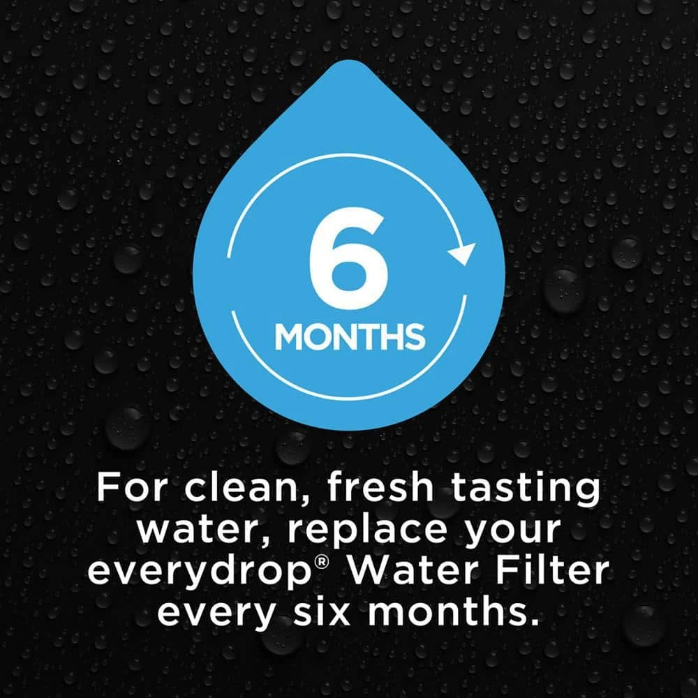 EveryDrop Ice and Refrigerator Water Filter-4 Whirlpool EveryDrop Ice and Refrigerator Water Filter-4 -Appliance Parts Pros Shop whirlpool refrigerator water filters edr4rxd1 76 1000