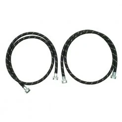 Whirlpool 5 ft. Industrial Grade Nylon Braid Fill Hoses (2-Pack)