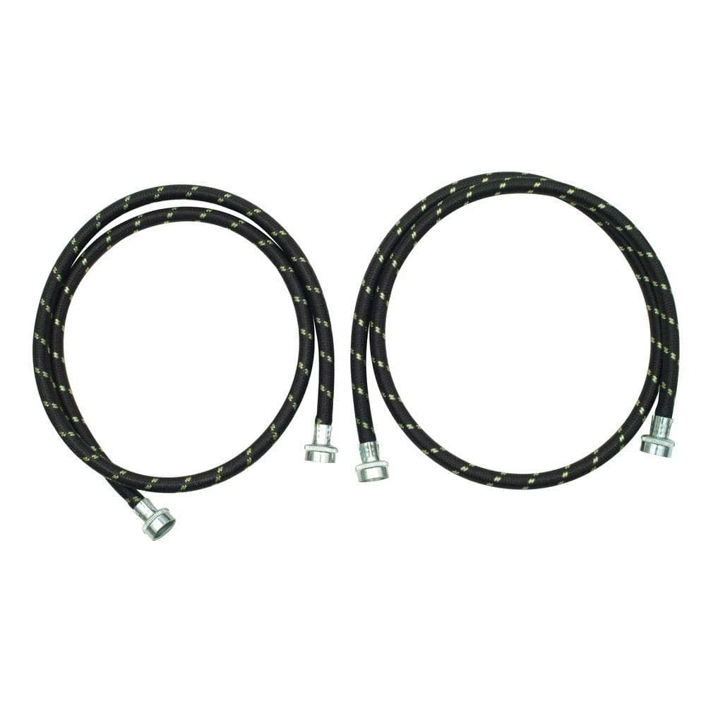 5 ft. Industrial Grade Nylon Braid Fill Hoses (2-Pack) Whirlpool 5 ft. Industrial Grade Nylon Braid Fill Hoses (2-Pack) -Appliance Parts Pros Shop whirlpool washing machine parts 8212487rp 64 1000