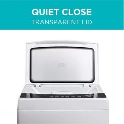 BLACK+DECKER 20.3 in. 1.7 cu. ft. 6-Cycle Portable Top Load Electric Washing Machine in white -Appliance Parts Pros Shop white black decker portable washing machines bpwm16w 1f 1000