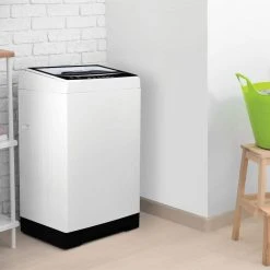 BLACK+DECKER 20.3 in. 1.7 cu. ft. 6-Cycle Portable Top Load Electric Washing Machine in white -Appliance Parts Pros Shop white black decker portable washing machines bpwm16w 31 1000