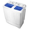 Costway 14 in. 1.6 cu. ft. Portable Top Load Washing Machine Mini Compact Washer Dryer in White -Appliance Parts Pros Shop white costway portable washing machines ep24267 64 1000