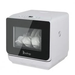 Karl home 18 in. Portable Countertop Dishwasher with 4 Place Settings Capacity 4 Karl home 18 in. Portable Countertop Dishwasher with 4 Place Settings Capacity -Appliance Parts Pros Shop white countertop dishwashers 161706064359 40 1000