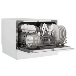 Danby 24 in. White CounterTop Front Control Dishwasher with 6-Cycles, 6 Place Settings Capacity 5 Danby 24 in. White CounterTop Front Control Dishwasher with 6-Cycles, 6 Place Settings Capacity -Appliance Parts Pros Shop white danby countertop dishwashers ddw621wdb a0 1000