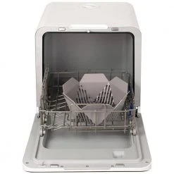 Farberware FCDMSDWH Complete Portable Countertop Dishwasher, 2 Place Settings, 5 Wash Programs, Digital Controls, White -Appliance Parts Pros Shop white farberware countertop dishwashers fcdmsdwh 44 1000