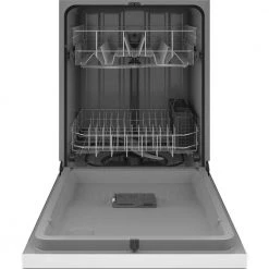 GE 24 in. White Front Control Built-In Tall Tub Dishwasher with 60dBA, ENERGY STAR 7 GE 24 in. White Front Control Built-In Tall Tub Dishwasher with 60dBA, ENERGY STAR -Appliance Parts Pros Shop white ge built in dishwashers gdf460pgtww 77 1000