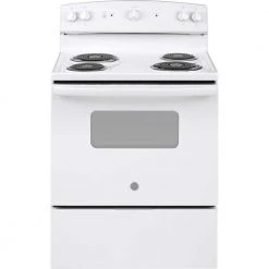30 in. 5.0 cu. ft. Electric Range in White